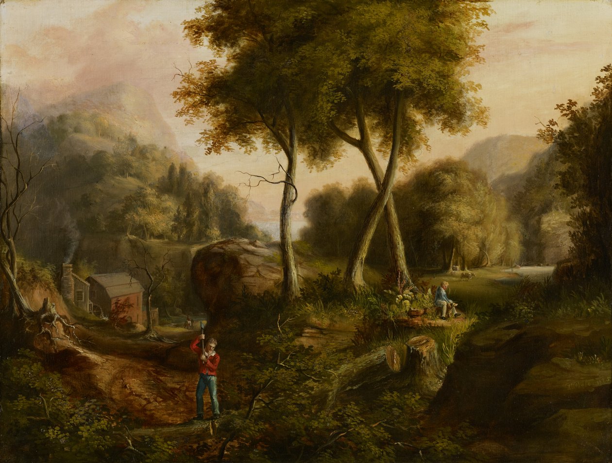 Tájkép alkotó: Thomas Cole