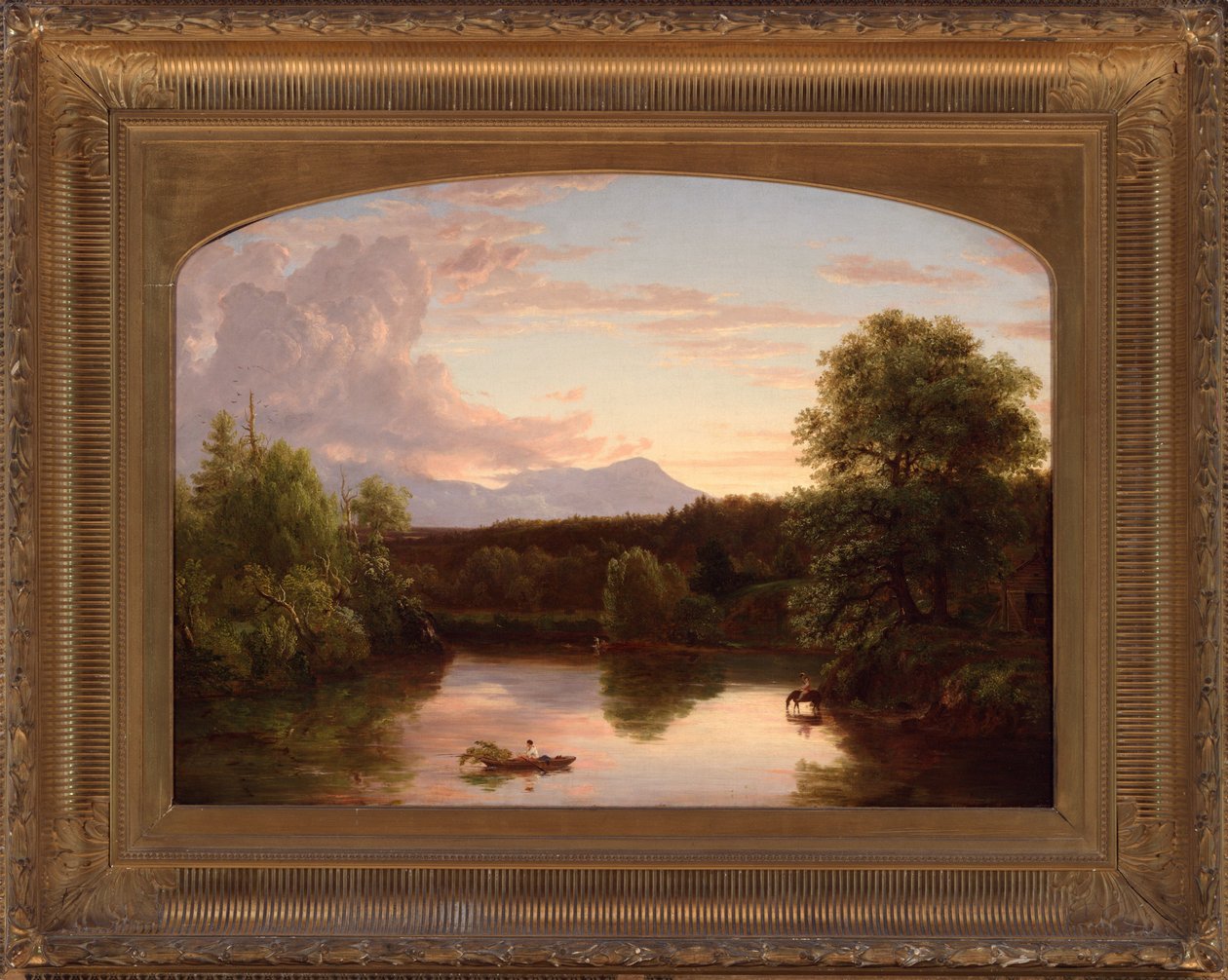 North Mountain és Catskill Creek alkotó: Thomas Cole
