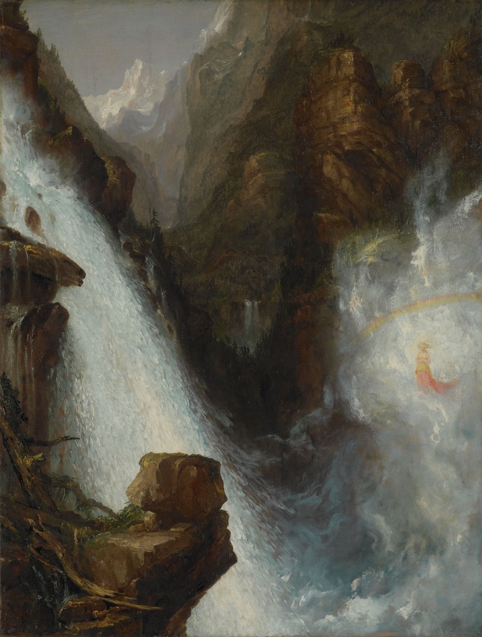 Jelenet Byron „Manfred” című művéből alkotó: Thomas Cole