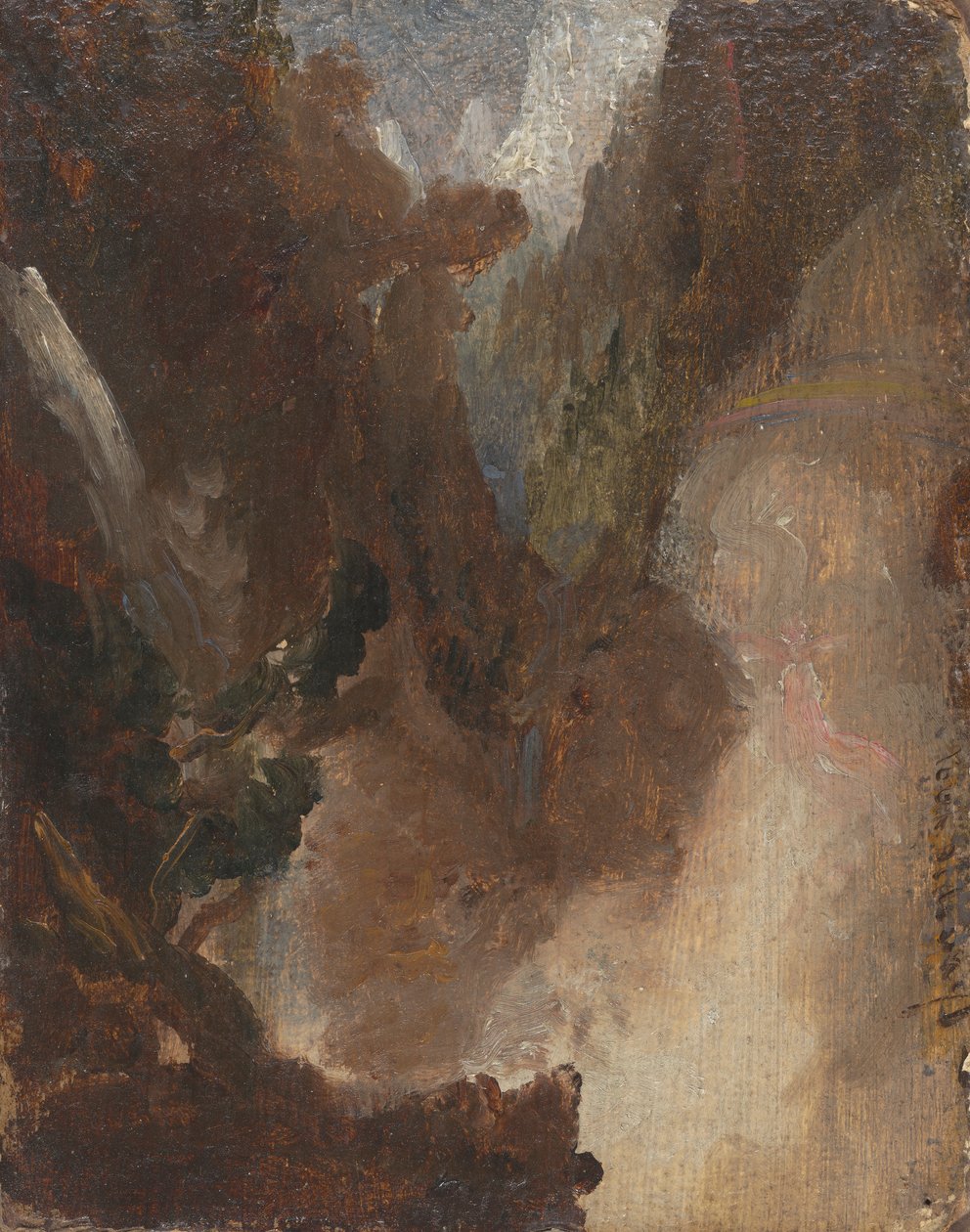 Tanulmány egy jelenethez Lord Byrontól alkotó: Thomas Cole