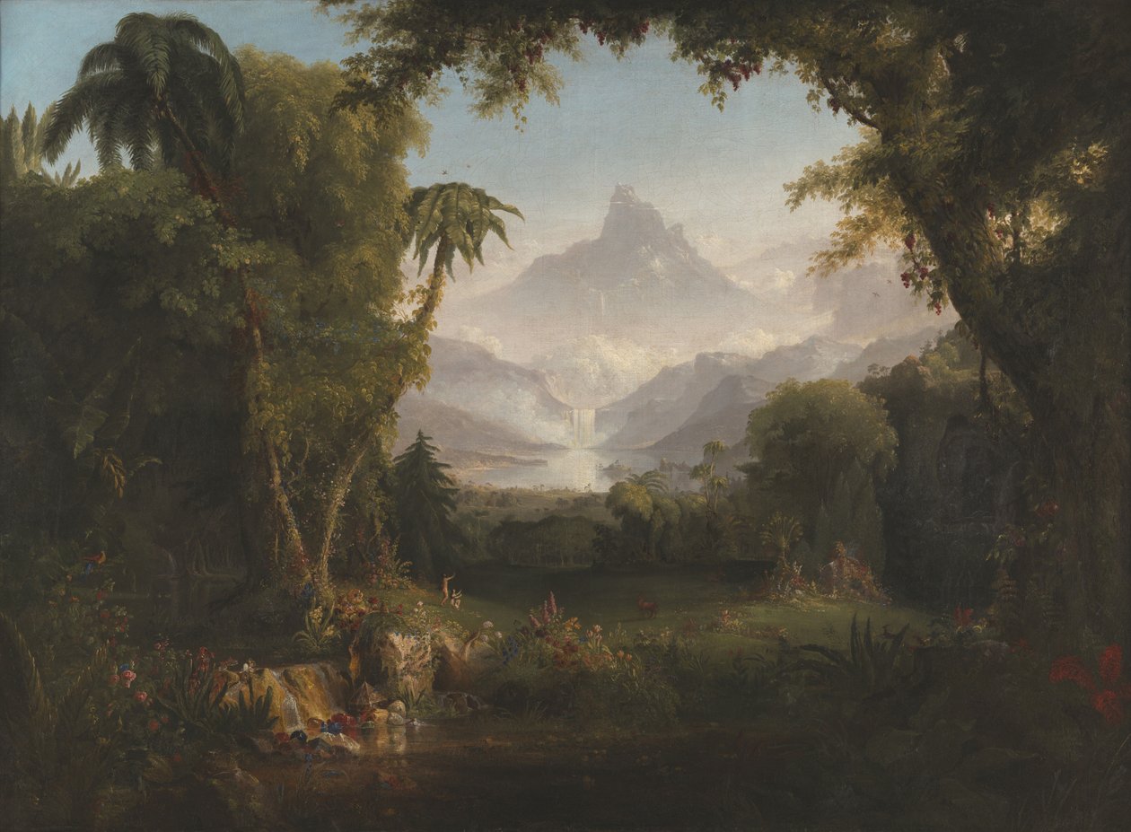 Az Édenkert  alkotó: Thomas Cole