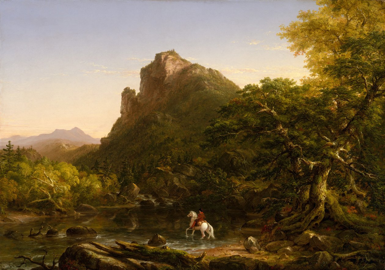 A hegyi Ford, 1846. alkotó: Thomas Cole