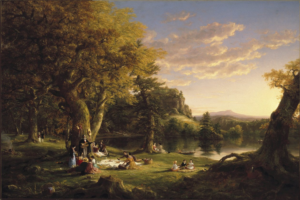 A piknik alkotó: Thomas Cole
