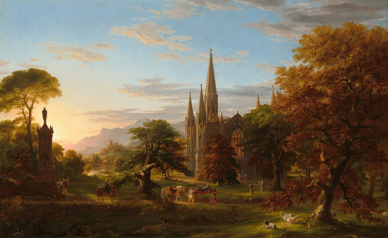 A visszatérés, 1837. alkotó: Thomas Cole