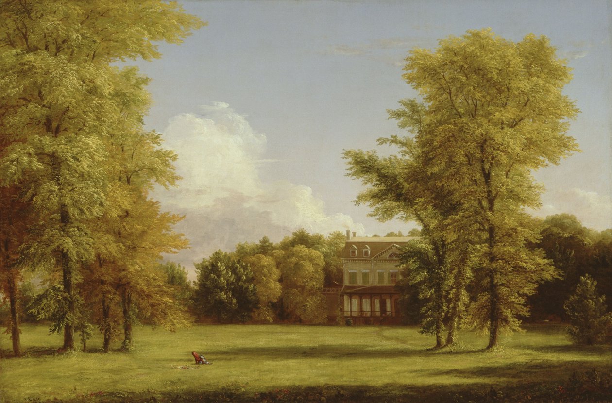 A Van Rensselaer-kúria alkotó: Thomas Cole