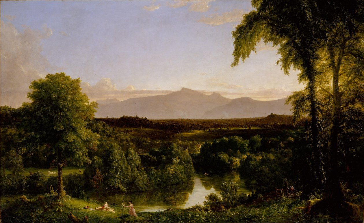Kilátás a Catskillre – kora ősz, 1836-37 alkotó: Thomas Cole