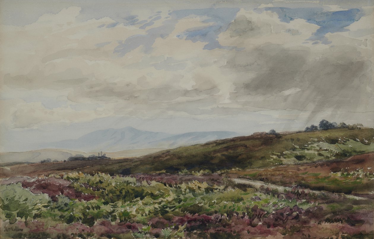 Chanctonbury felé tekintve, West Sussexben alkotó: Thomas Collier