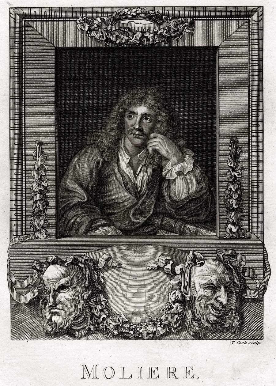 Moliere, 1775 alkotó: Thomas Cook