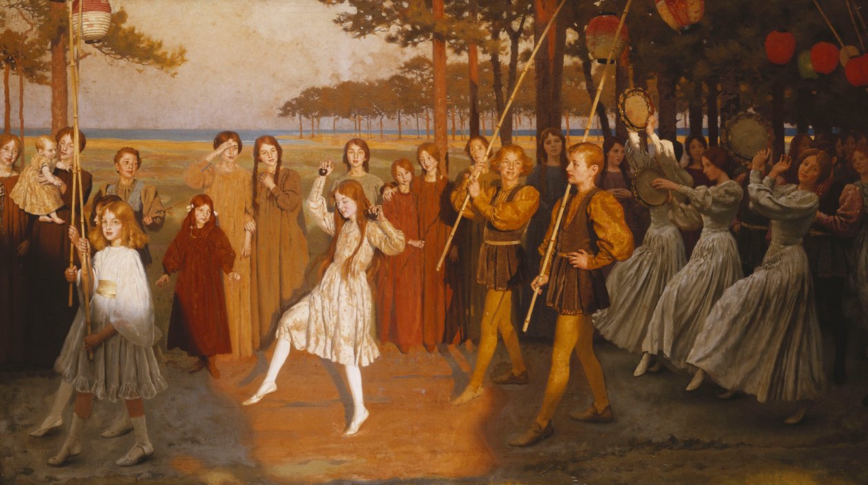 Arany Ifjúság, alkotó: Thomas Cooper Gotch