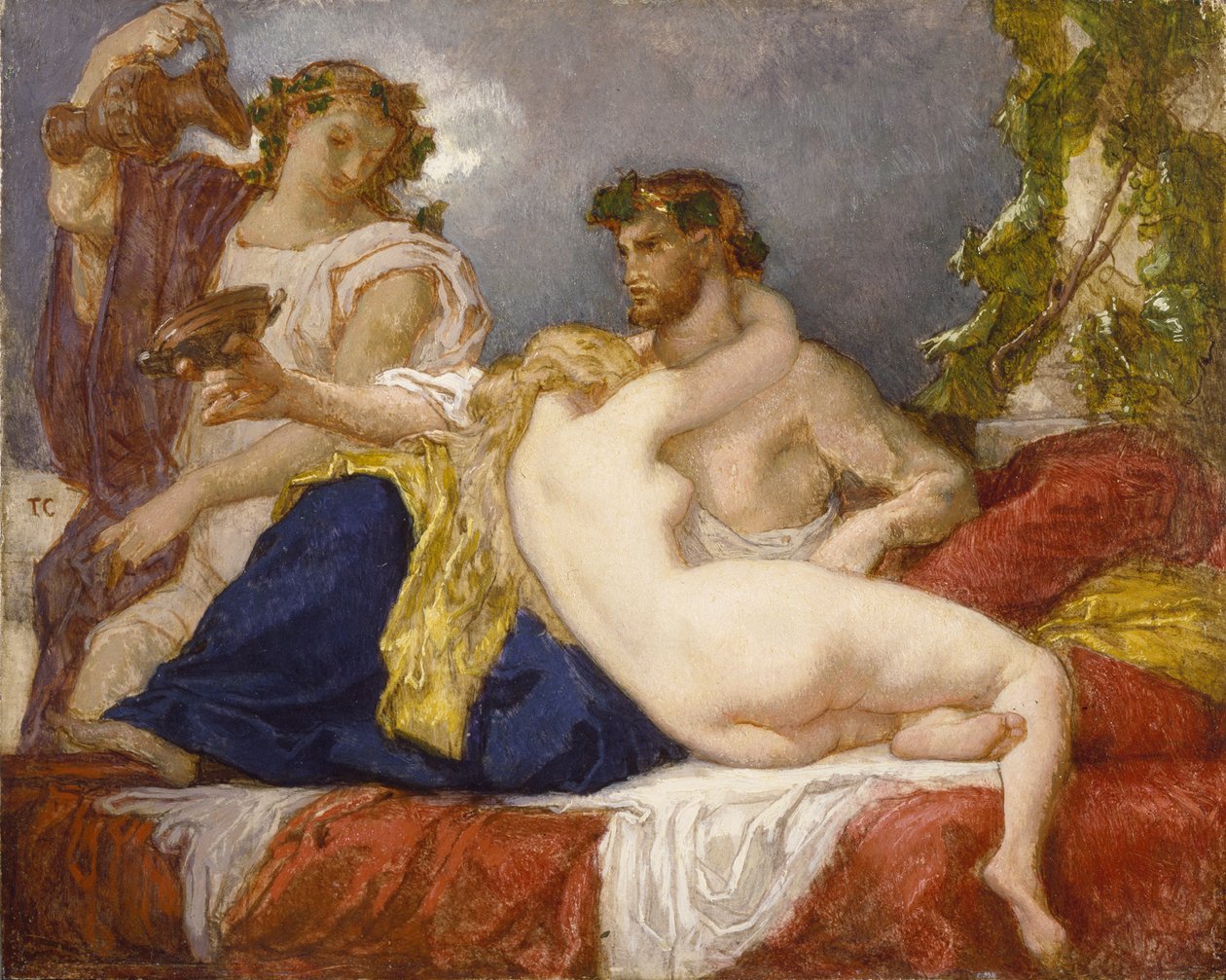 Horatius és Lüdia alkotó: Thomas Couture