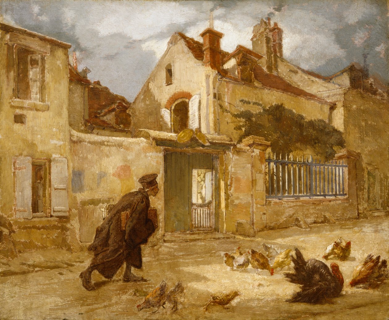Ügyvéd úton a bíróságra alkotó: Thomas Couture
