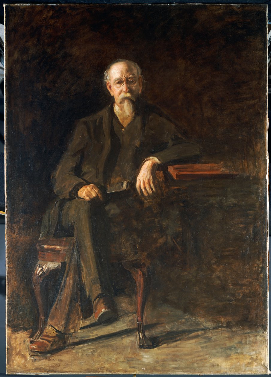 Dr. William Thompson portréja, 1907 körül alkotó: Thomas Cowperthwait Eakins