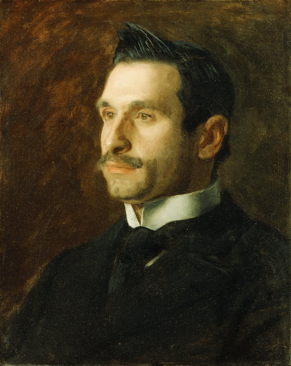 Francesco Romano portréja, 1904 alkotó: Thomas Cowperthwait Eakins