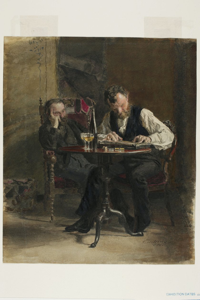 A citera játékos alkotó: Thomas Cowperthwait Eakins