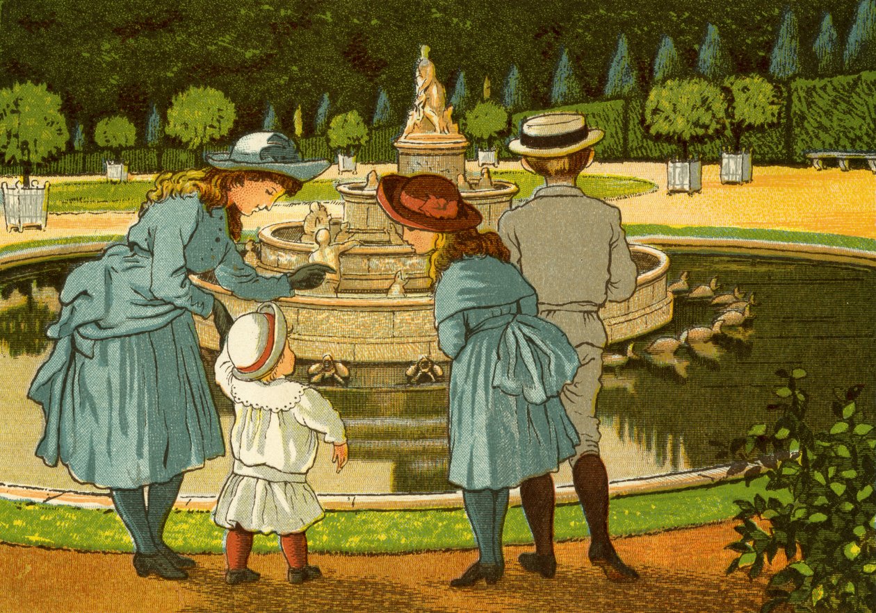 Versailles-i kertek szökőkutakkal alkotó: Thomas Crane