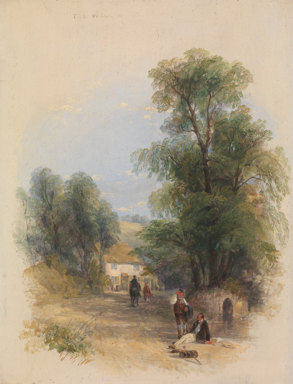 A St. Keyne-i kút alkotó: Thomas Creswick