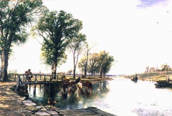 Trentside alkotó: Thomas Creswick