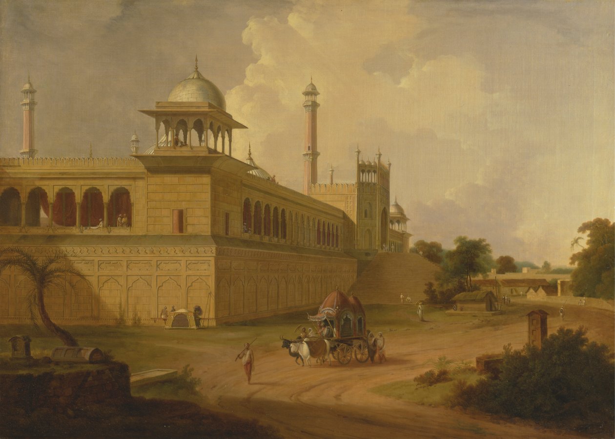 Jama Masjid, Delhi alkotó: Thomas Daniell