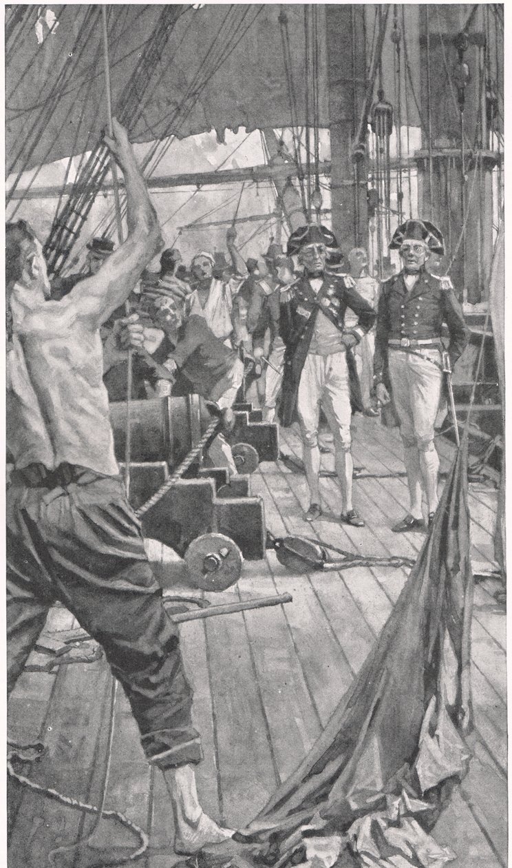 Hoisting the Famous Signal, illusztráció a 