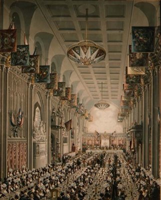 Királyi bankett, amelyet a londoni városvezetés adott Őfelsége számára, 1837. november 9-én, a Lord Mayor