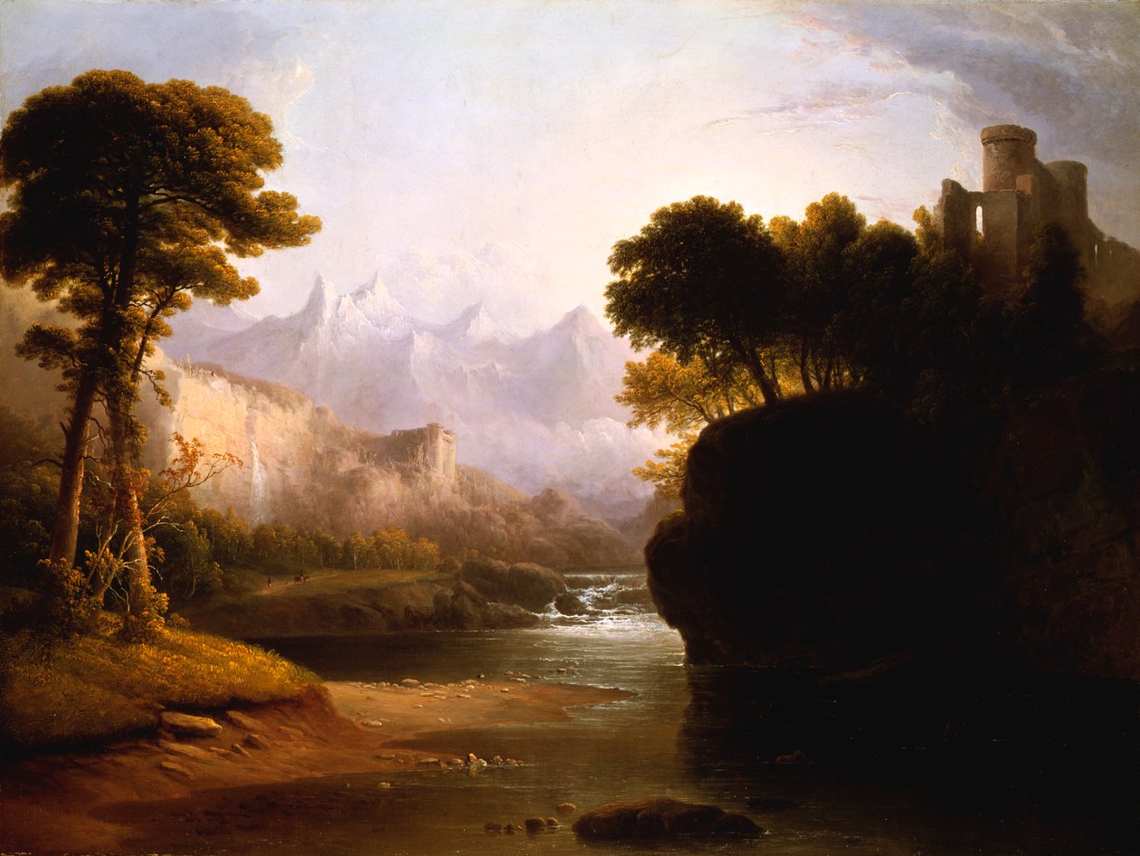 Varázslatos táj, 1834. alkotó: Thomas Doughty