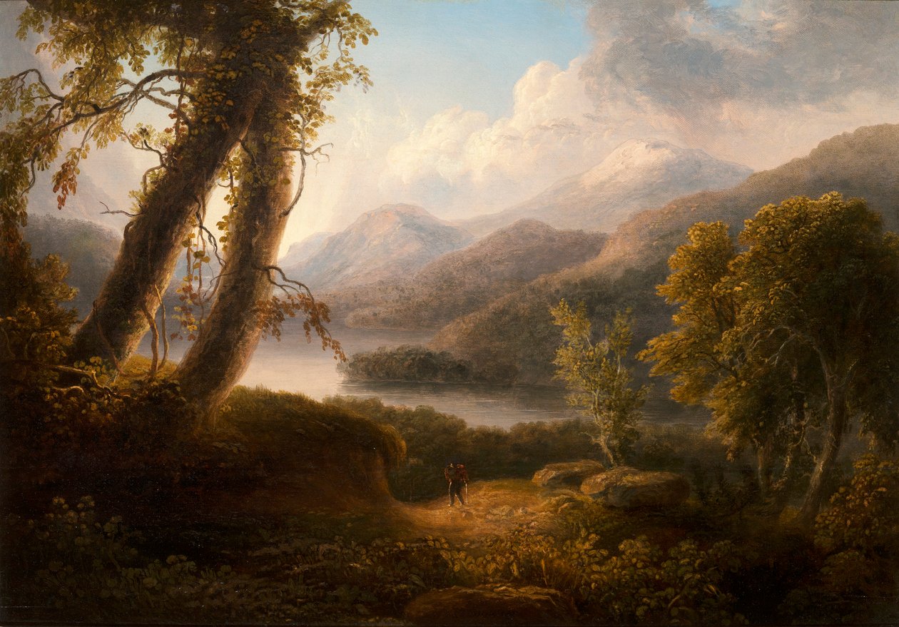 Táj (olaj, vászon) alkotó: Thomas Doughty