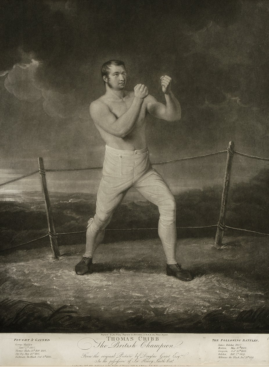 Thomas Cribb, metszette: Anthony Molteno (fl.1783-1830) (litho) alkotó: Thomas Douglas (after) Guest