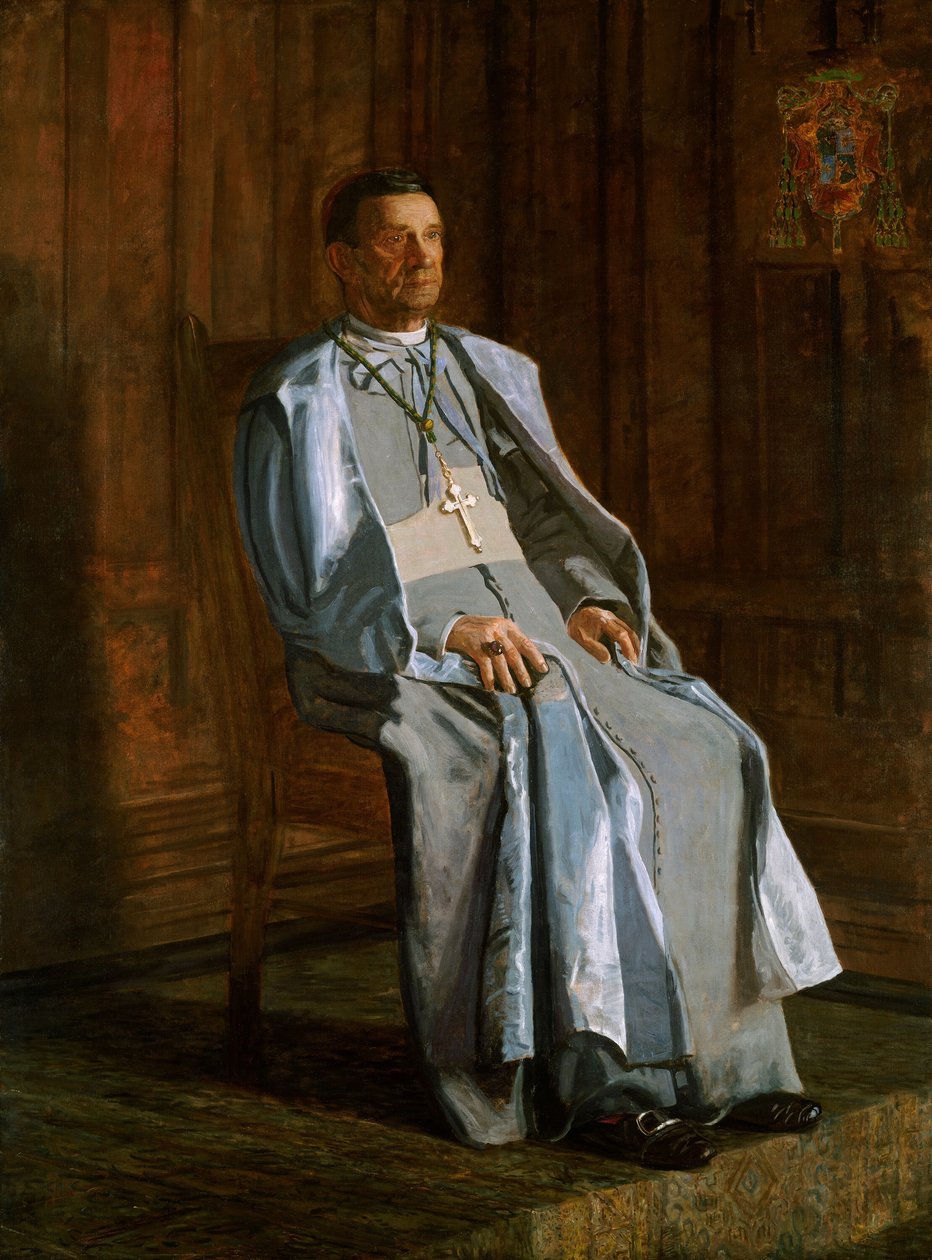 Diomede Falconio érsek, 1905. alkotó: Thomas Eakins
