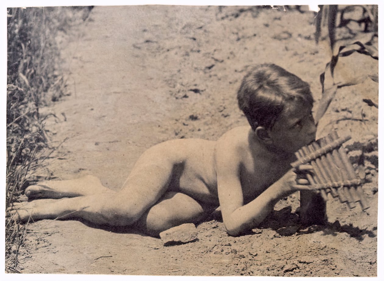 Ben Crowell-tanulmány az Arcadia számára, c. 1883. alkotó: Thomas Eakins