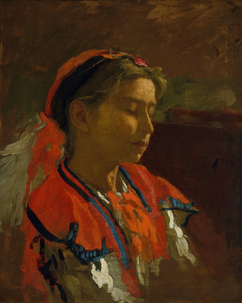 Carmelita Requena, 1869. alkotó: Thomas Eakins