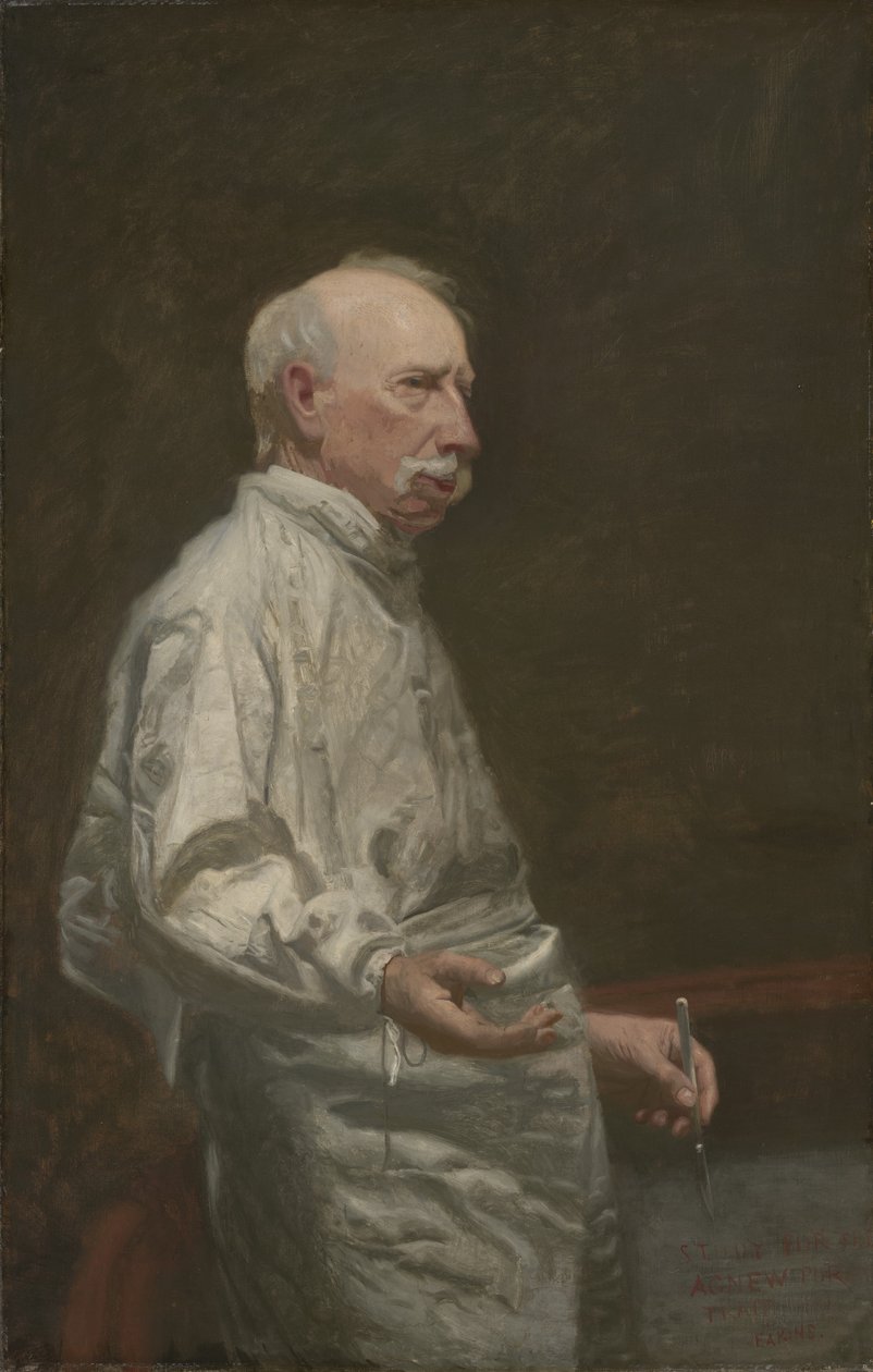 Dr. Agnew, 1889 körül alkotó: Thomas Eakins