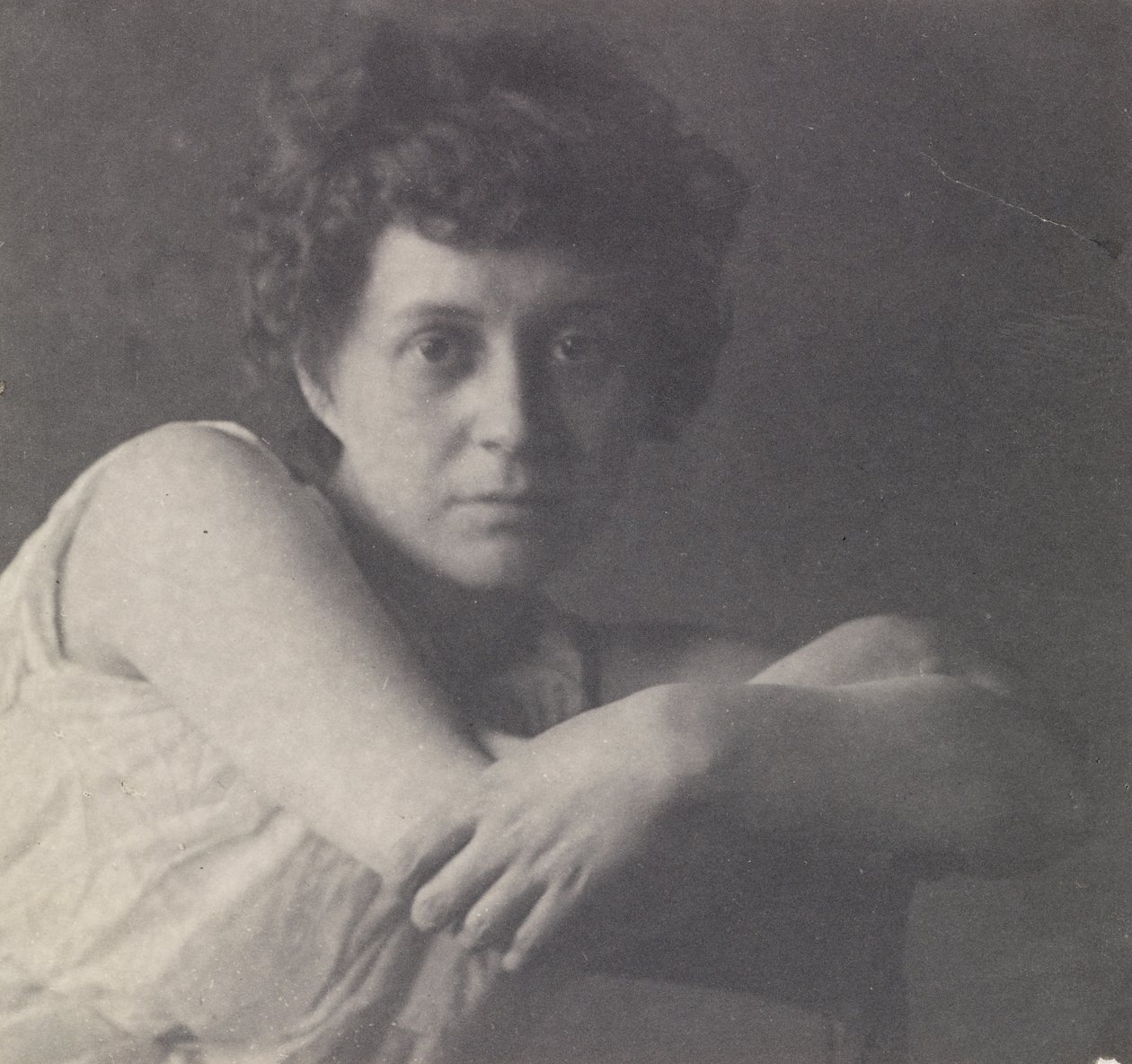 [Katherine Cook klasszikus ruhában] alkotó: Thomas Eakins