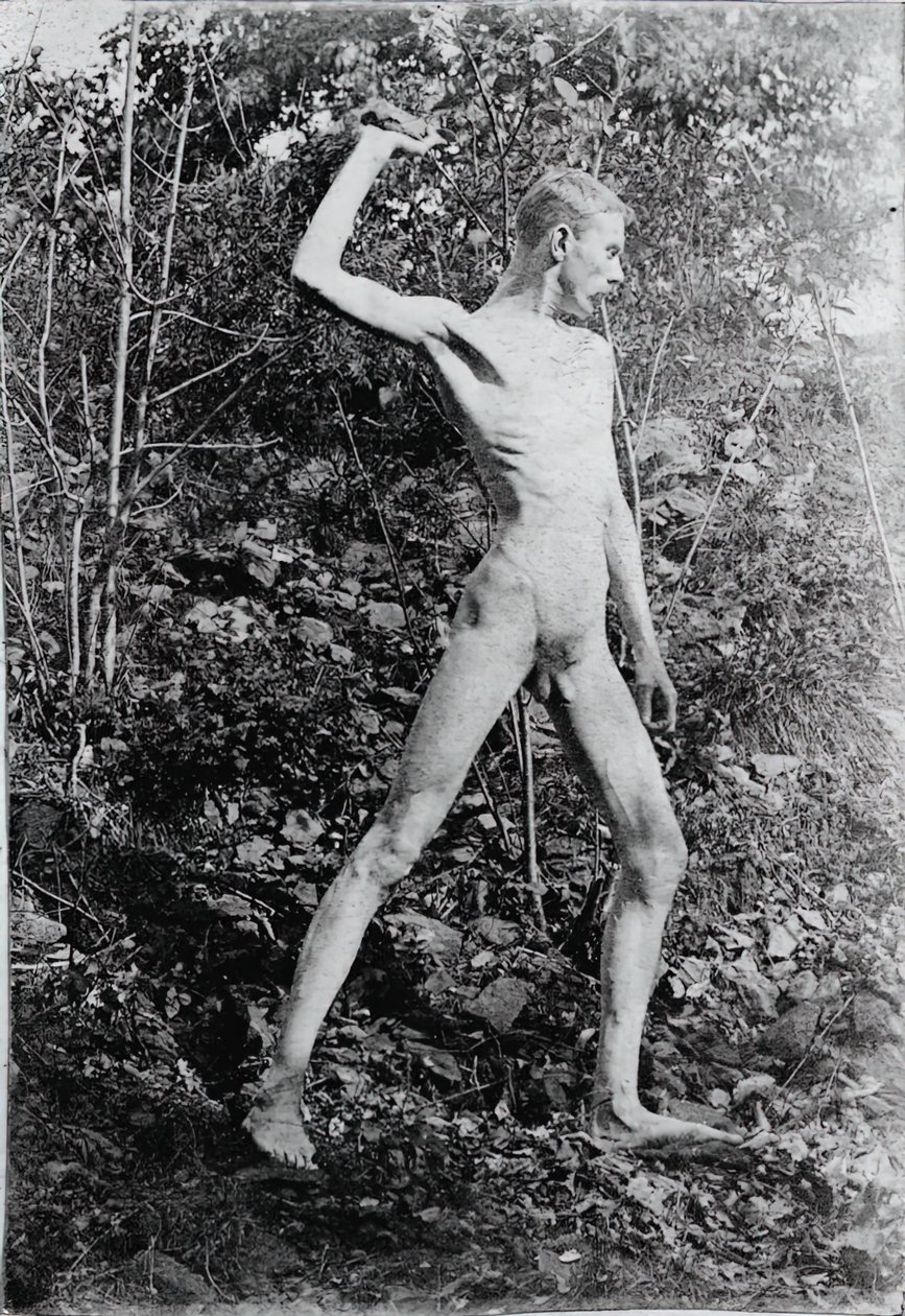 Szikladobó, c. 1883. alkotó: Thomas Eakins