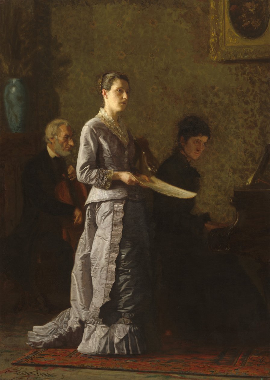 Szánalmas dalt énekelni alkotó: Thomas Eakins