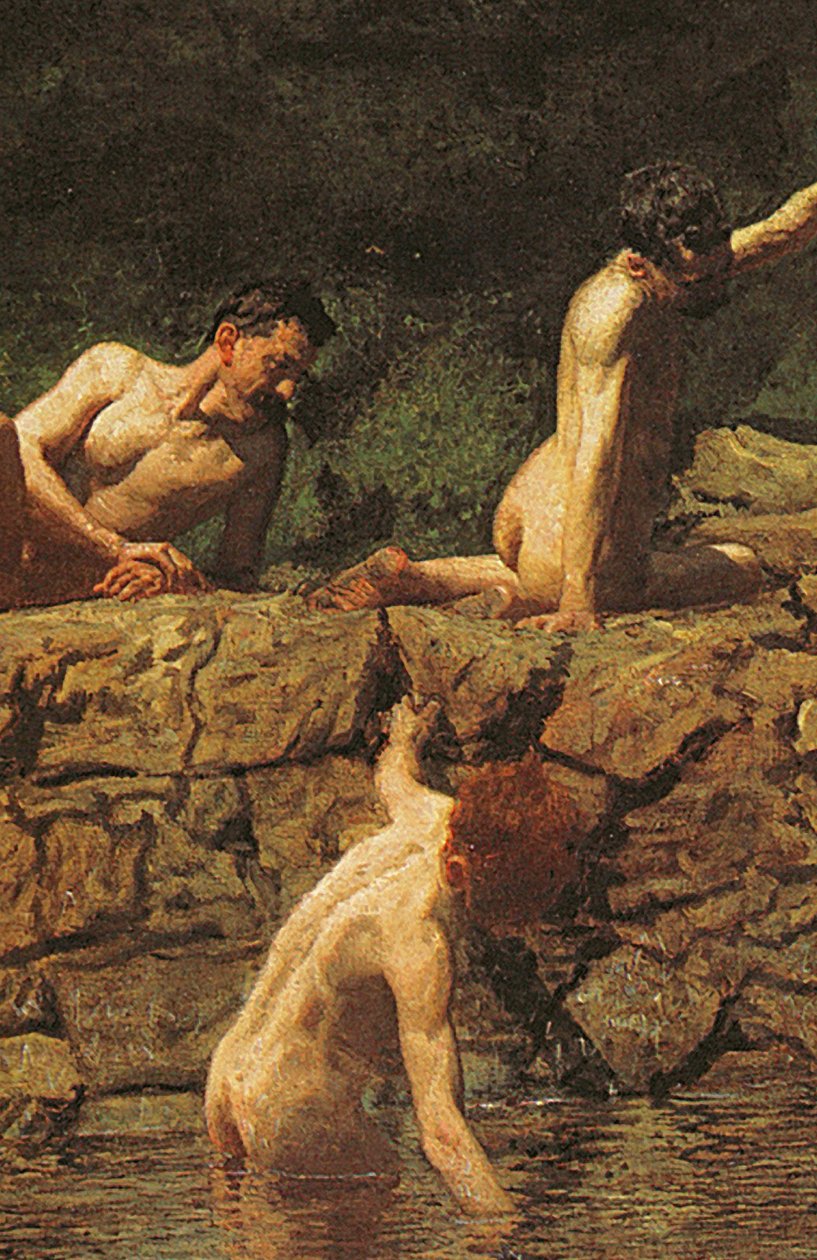 Úszólyuk, 1885 alkotó: Thomas Eakins