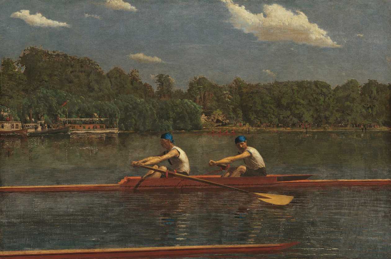 A Biglin Brothers Racing alkotó: Thomas Eakins
