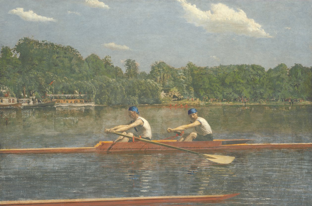 A Biglin Brothers Racing alkotó: Thomas Eakins