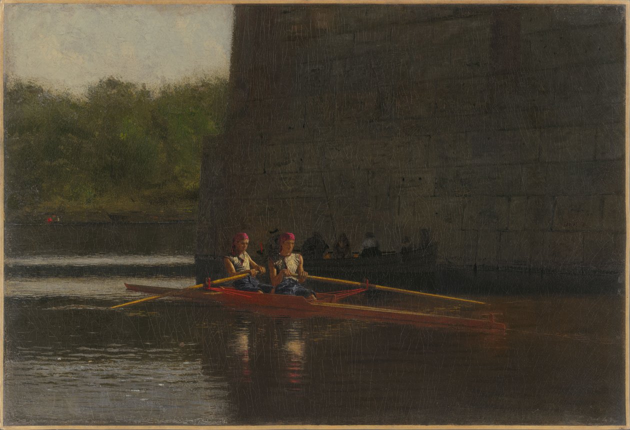 Az evezősök (a Schreiber fivérek) alkotó: Thomas Eakins