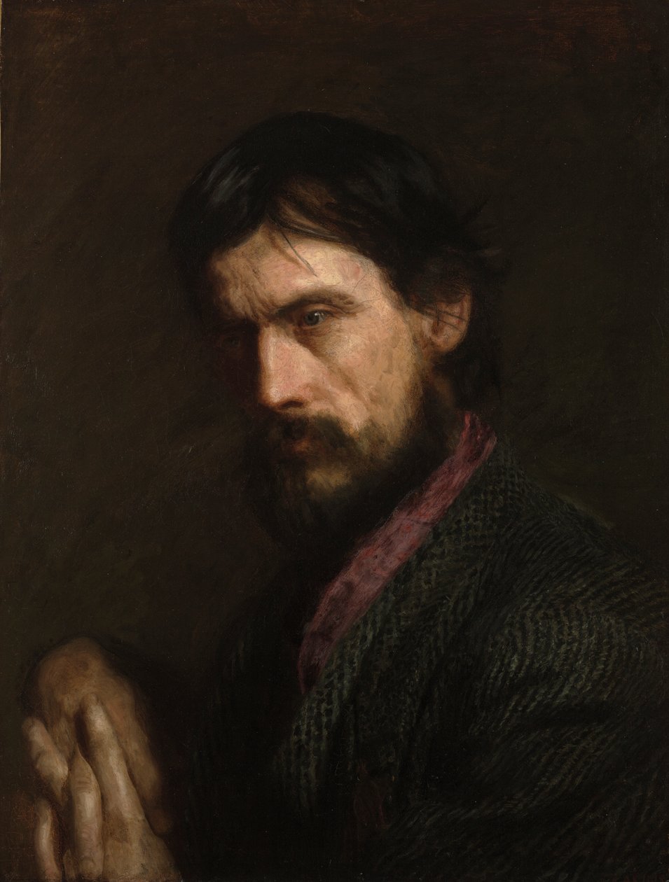 A veterán (George Reynolds portréja) alkotó: Thomas Eakins