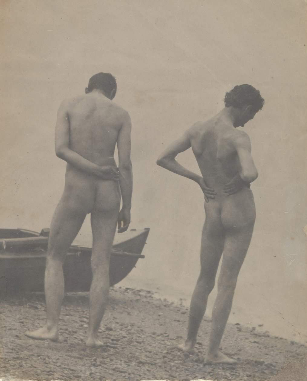 Thomas Eakins és John Laurie Wallace egy tengerparton, kb. 1883. alkotó: Thomas Eakins