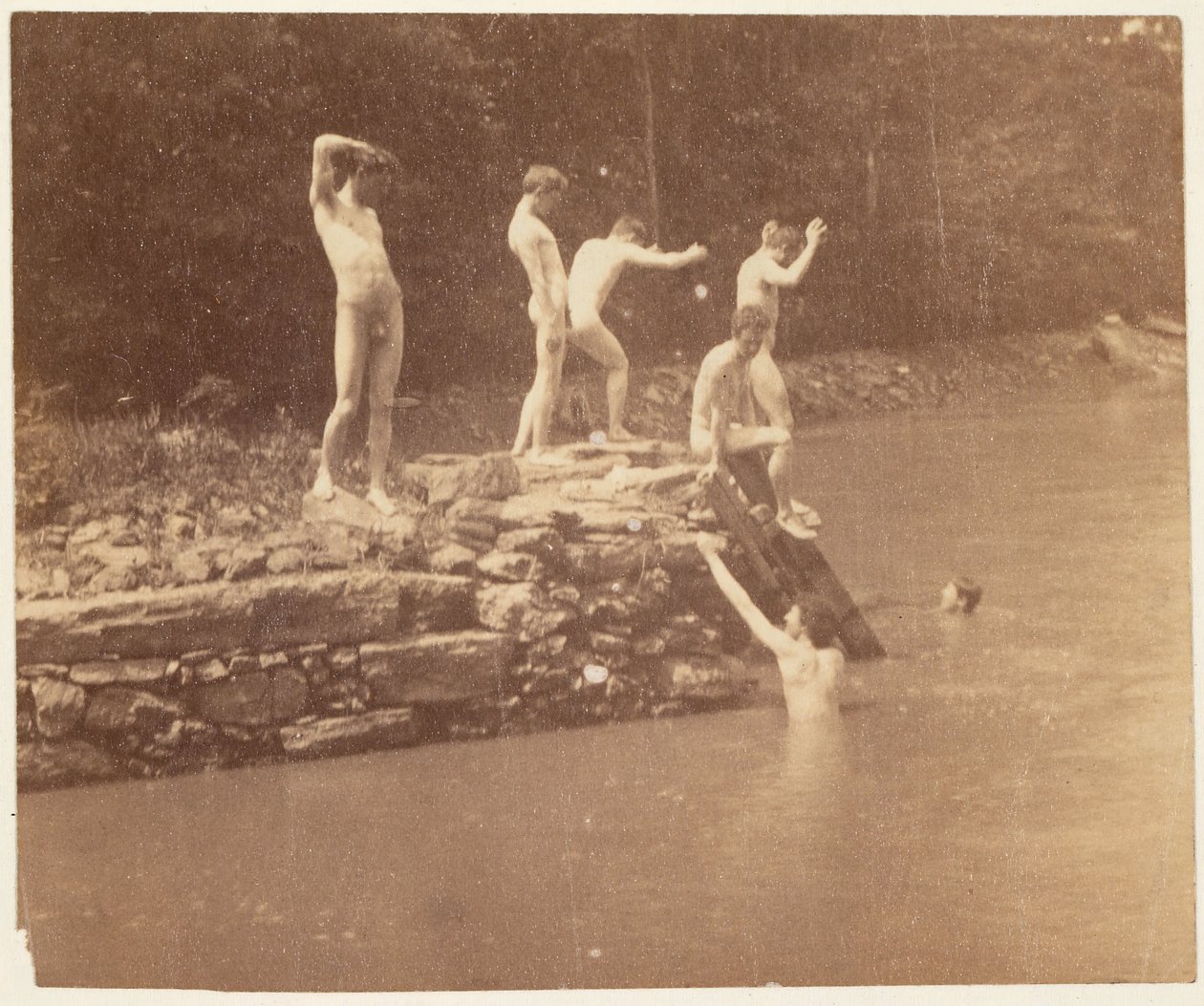 Thomas Eakins és a diákok c. 1883. alkotó: Thomas Eakins