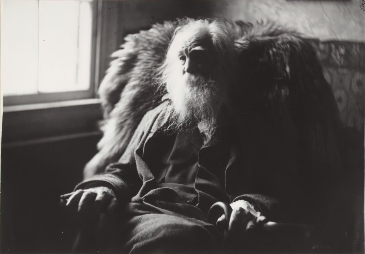 Walt Whitman Camdenben, N.J., kb. 1891. alkotó: Thomas Eakins