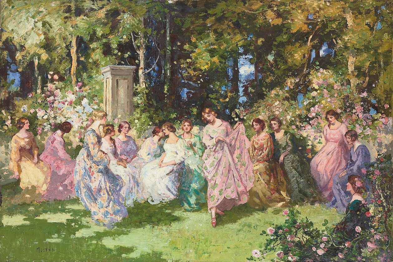 Champetre buli alkotó: Thomas Edwin Mostyn