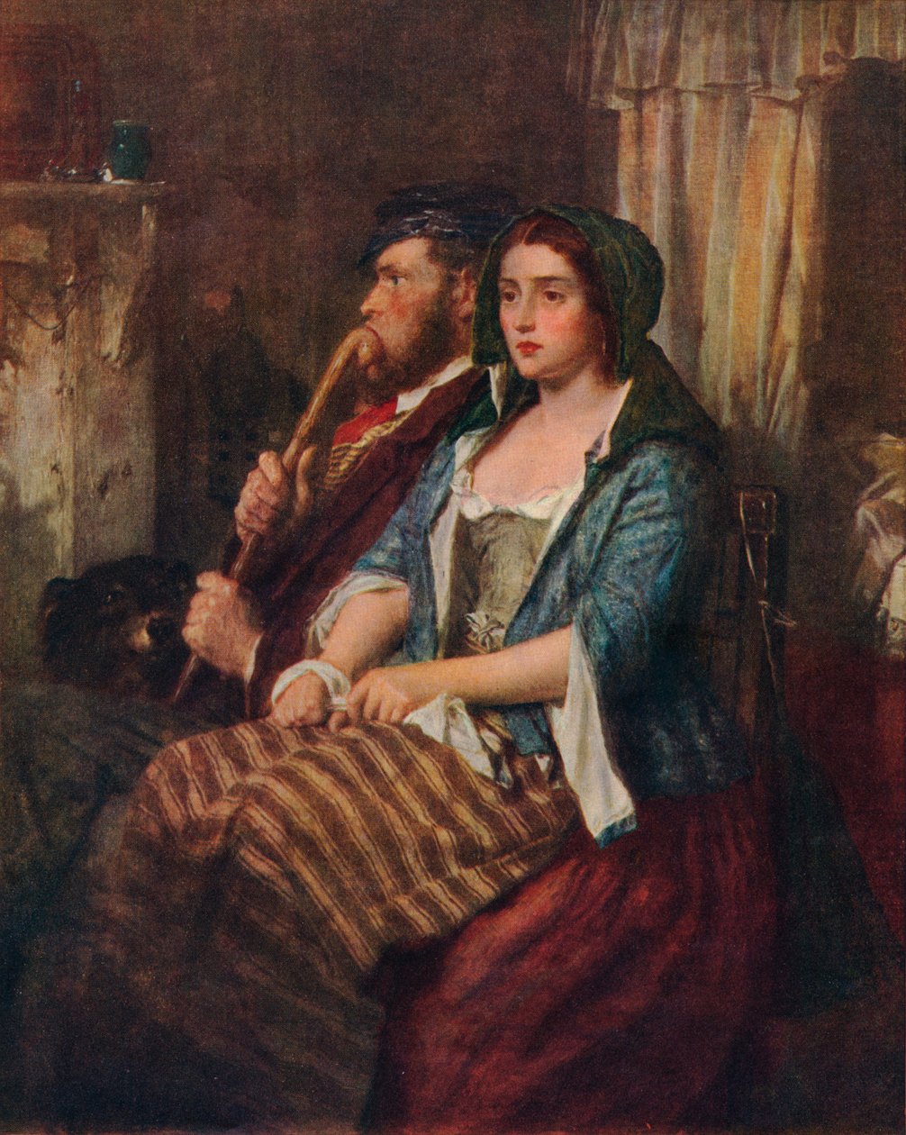 Hibák mindkét oldalon, 1861, 1911 alkotó: Thomas Faed