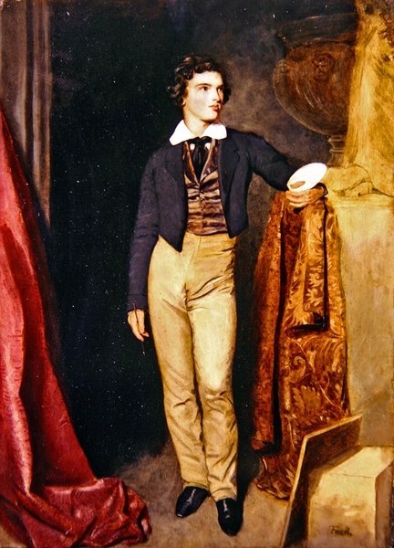 A művész önarcképe (olaj, vászon) alkotó: Thomas Faed
