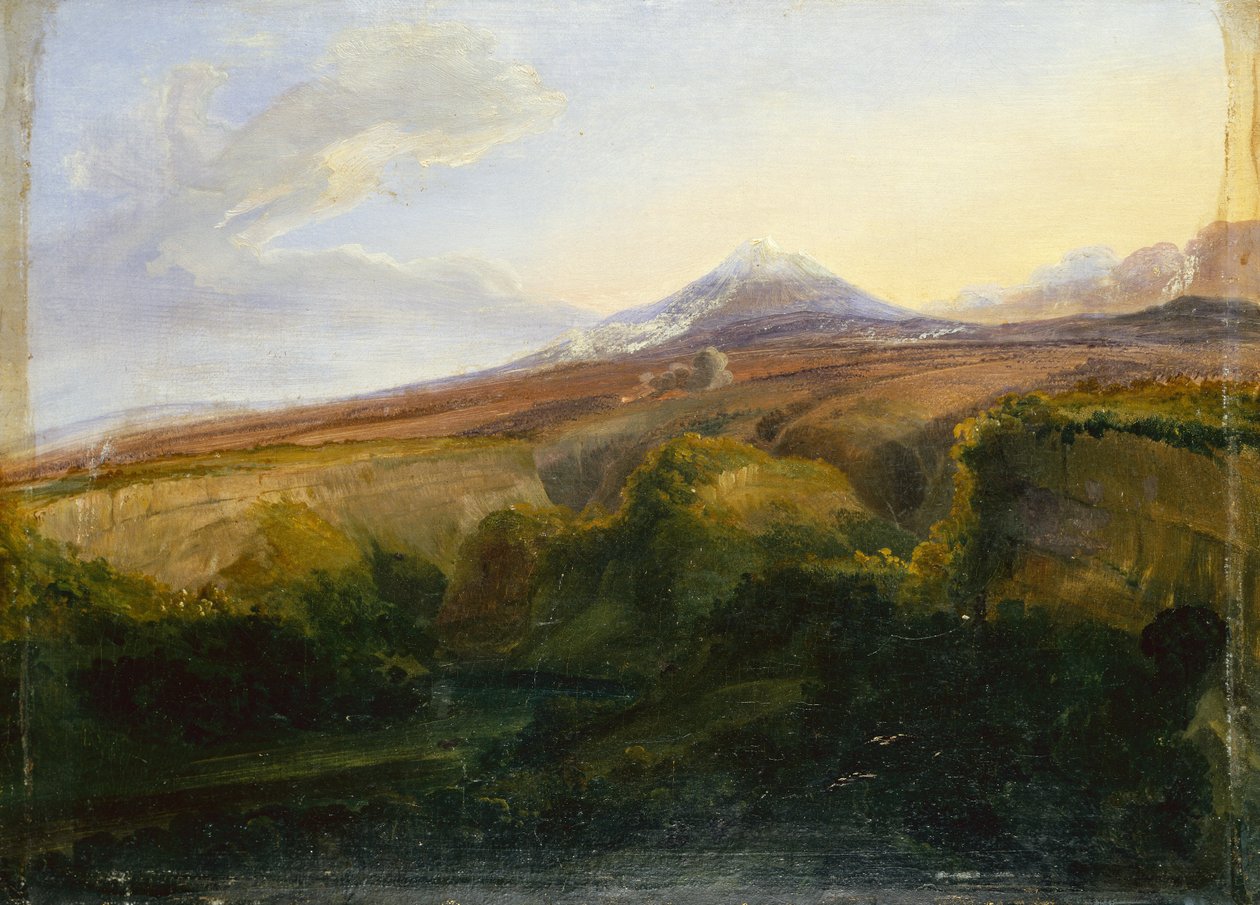 Kilátás a Vezúvra (olaj a fedélzeten) alkotó: Thomas Fearnley