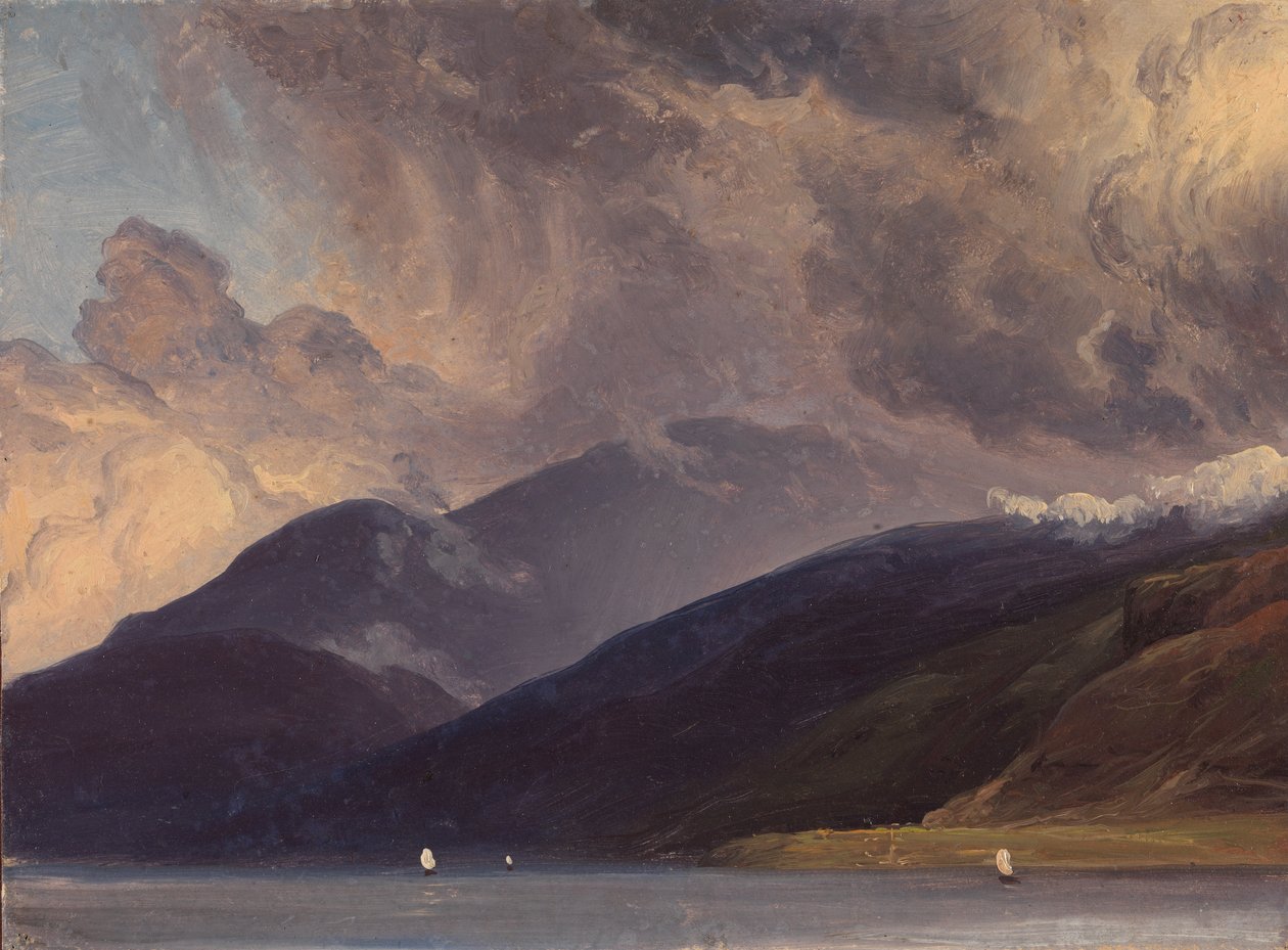 Balestrandból a Sognefjordnál alkotó: Thomas Fearnley