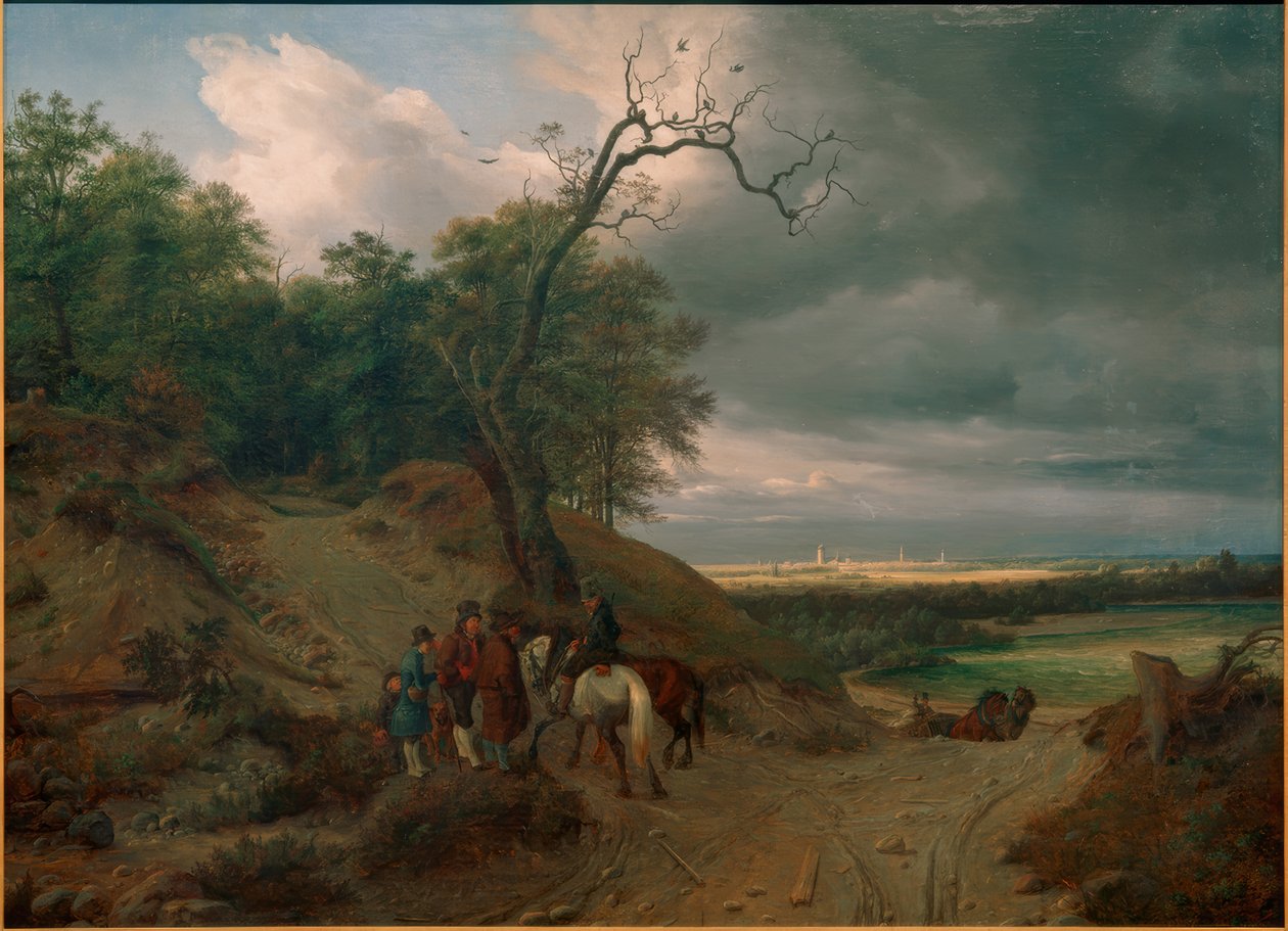 München a zivatar után alkotó: Thomas Fearnley
