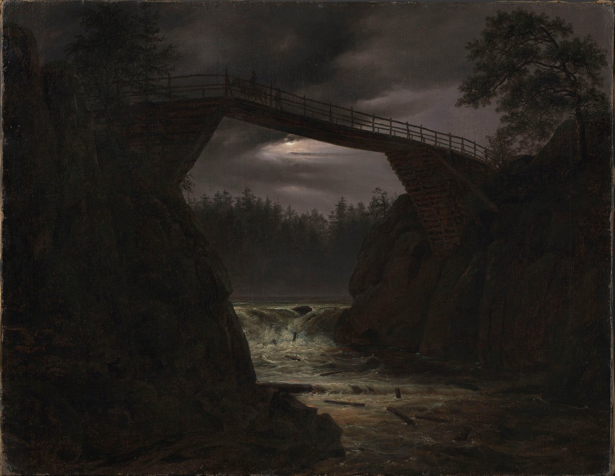 A Hauge híd Arendal mellett alkotó: Thomas Fearnley