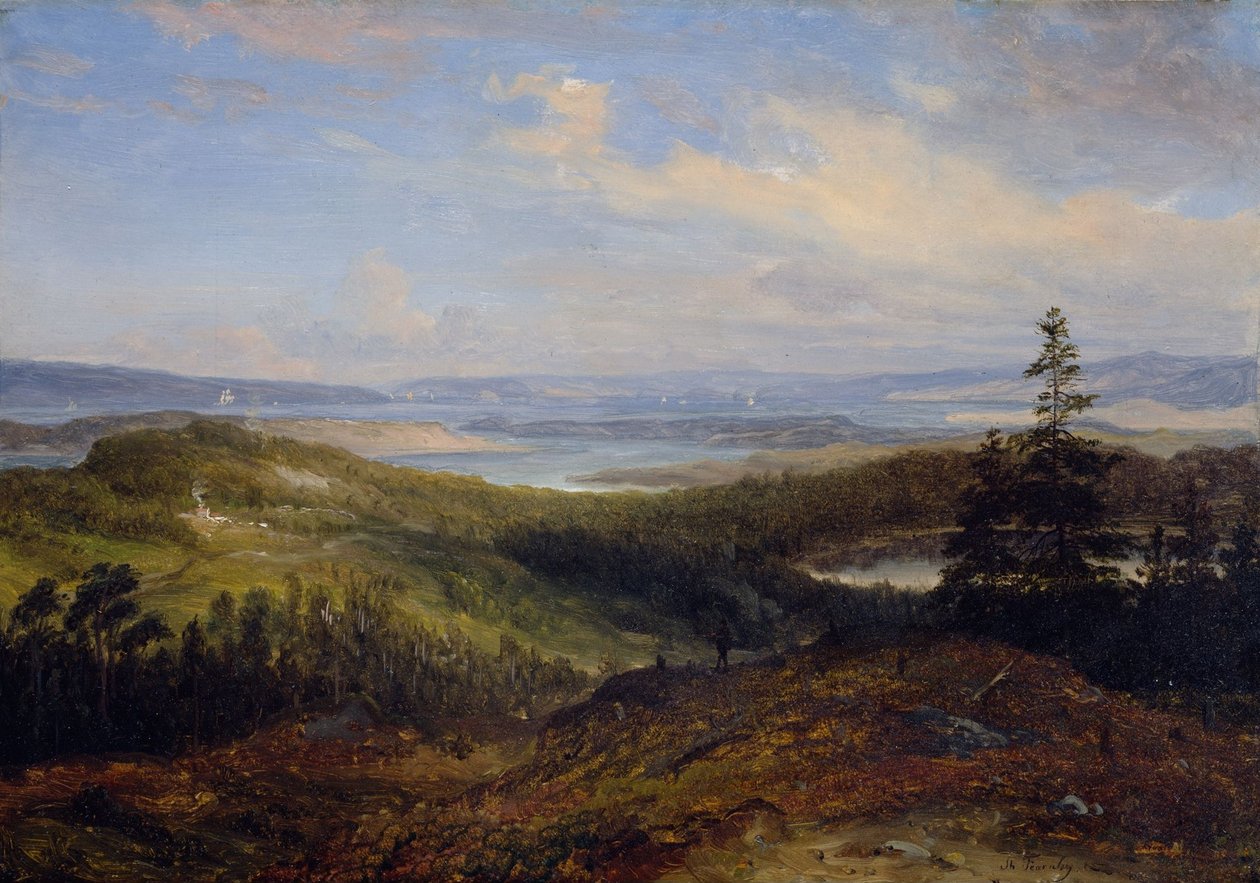 Kilátás az Oslo-fjordra alkotó: Thomas Fearnley